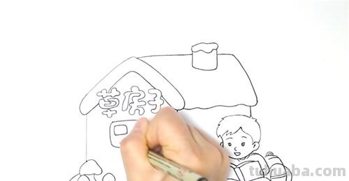 草房子怎么画简笔画 草房子主要画什么?