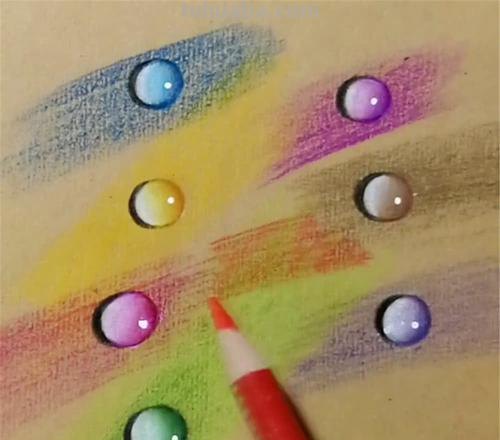 彩铅画的高光怎么画 如何用彩铅,水彩,画出高光和阴影?