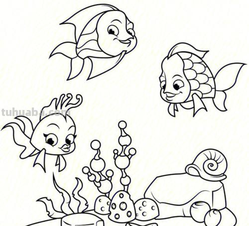 海底世界怎么画简笔画 海底世界怎样画?