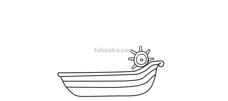 幼儿简笔画船怎么画 儿童画小小的船简画?
