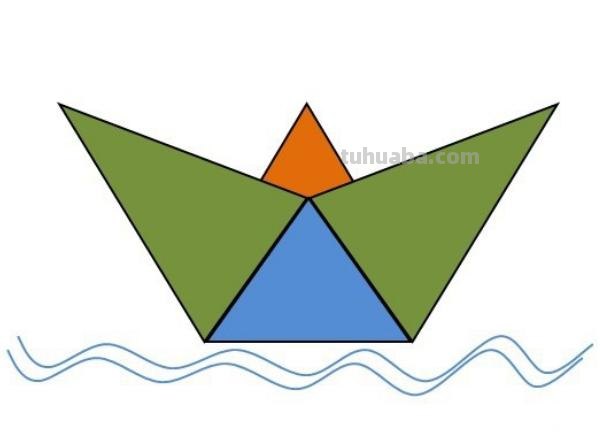 幼儿简笔画船怎么画 儿童画小小的船简画？