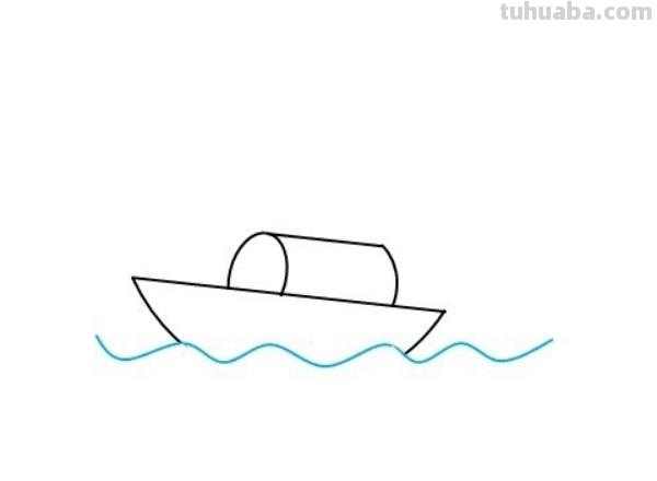 幼儿简笔画船怎么画 儿童画小小的船简画？