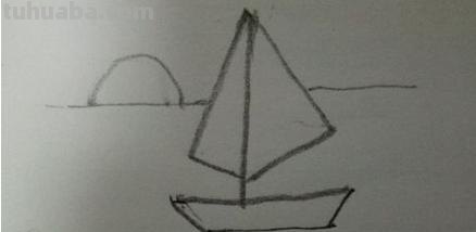 幼儿简笔画船怎么画 儿童画小小的船简画？
