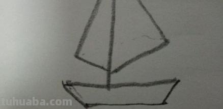 幼儿简笔画船怎么画 儿童画小小的船简画？