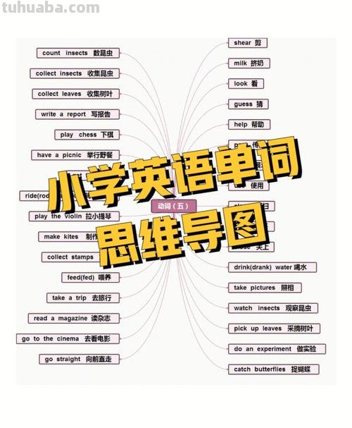 我英语思维导图怎么画 英语思维导图怎样做?英语思维导图怎样做?