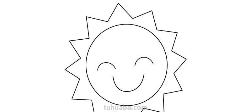 怎么画太阳简笔画步骤 太阳简笔画怎么画?