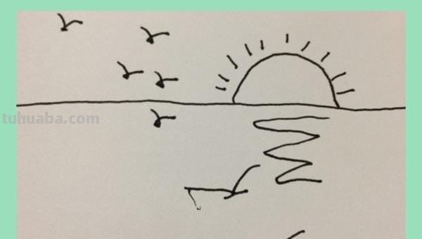 怎么画太阳简笔画步骤 太阳简笔画怎么画？