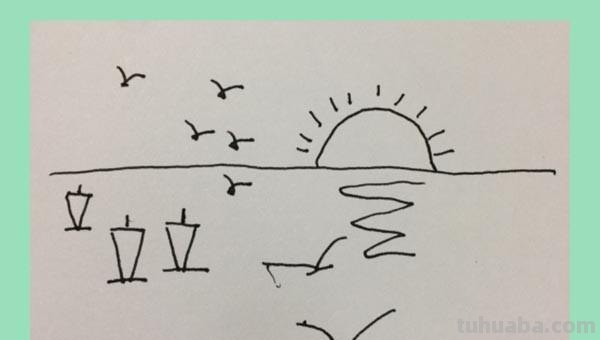 怎么画太阳简笔画步骤 太阳简笔画怎么画？