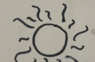 怎么画太阳简笔画步骤 太阳简笔画怎么画？