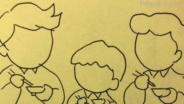 爸爸的简笔画怎么画 简单画爸爸？