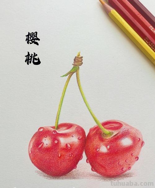 彩铅画能画什么东西 彩铅画的最简单的水果?