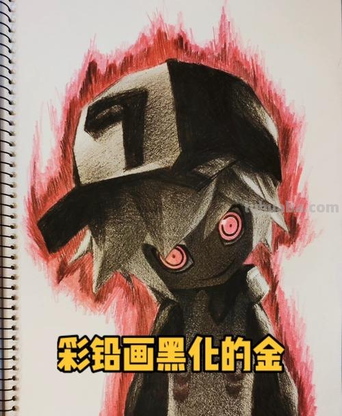 用彩铅画凹凸世界怎么画 凹凸世界金喜欢什么颜色
