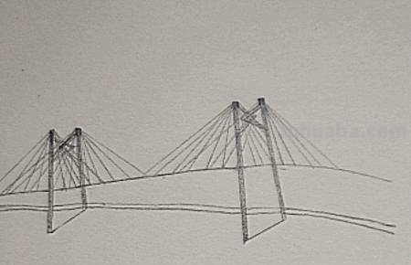 用彩铅画海上大桥怎么画 怎么画大桥？