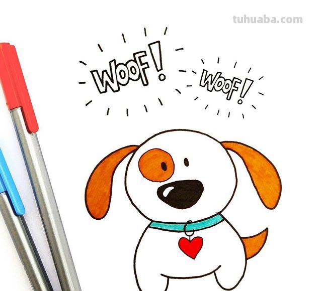 一组动物简笔画教程~