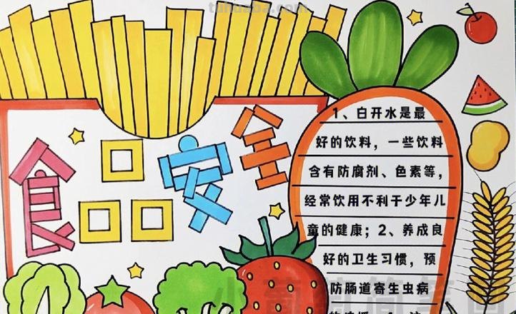 食品手抄报怎么写 关于食品安全的手抄报资料?