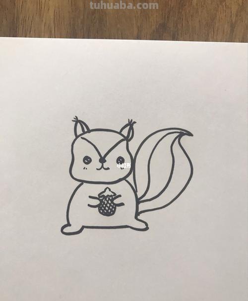 怎么画松鼠的简笔画 如何画小松鼠?