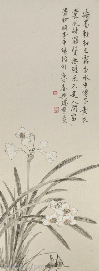 清逸谈墨悟自然-马兴瑞花卉草虫作品赏析