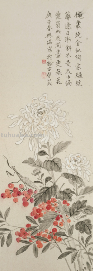 清逸谈墨悟自然-马兴瑞花卉草虫作品赏析