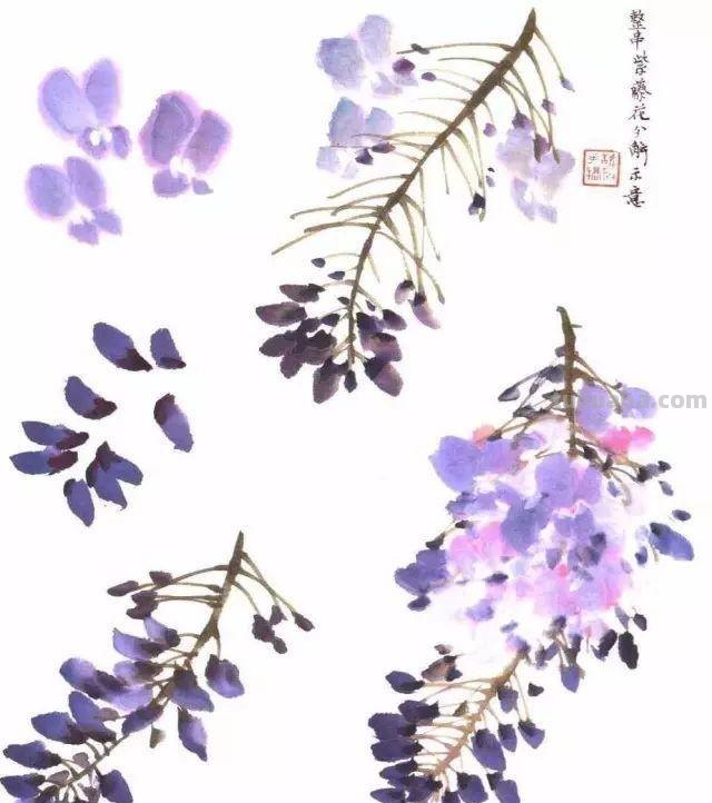 10种写意画画法合集（附教程100副，学习的好素材~）2