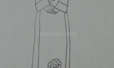 古代的人怎么画简笔画 简笔画古代公主怎么画？