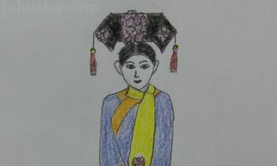 古代的人怎么画简笔画 简笔画古代公主怎么画？