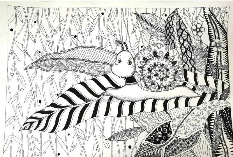 马克笔手绘作品，线描绘画作品欣赏28张