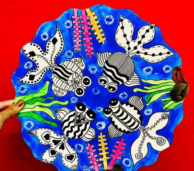 马克笔手绘作品，线描绘画作品欣赏28张