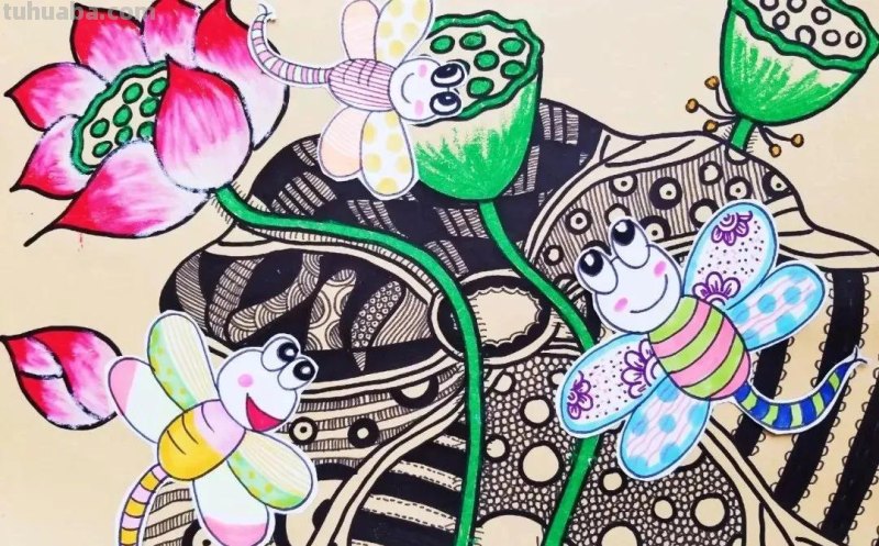 马克笔手绘作品，线描绘画作品欣赏28张