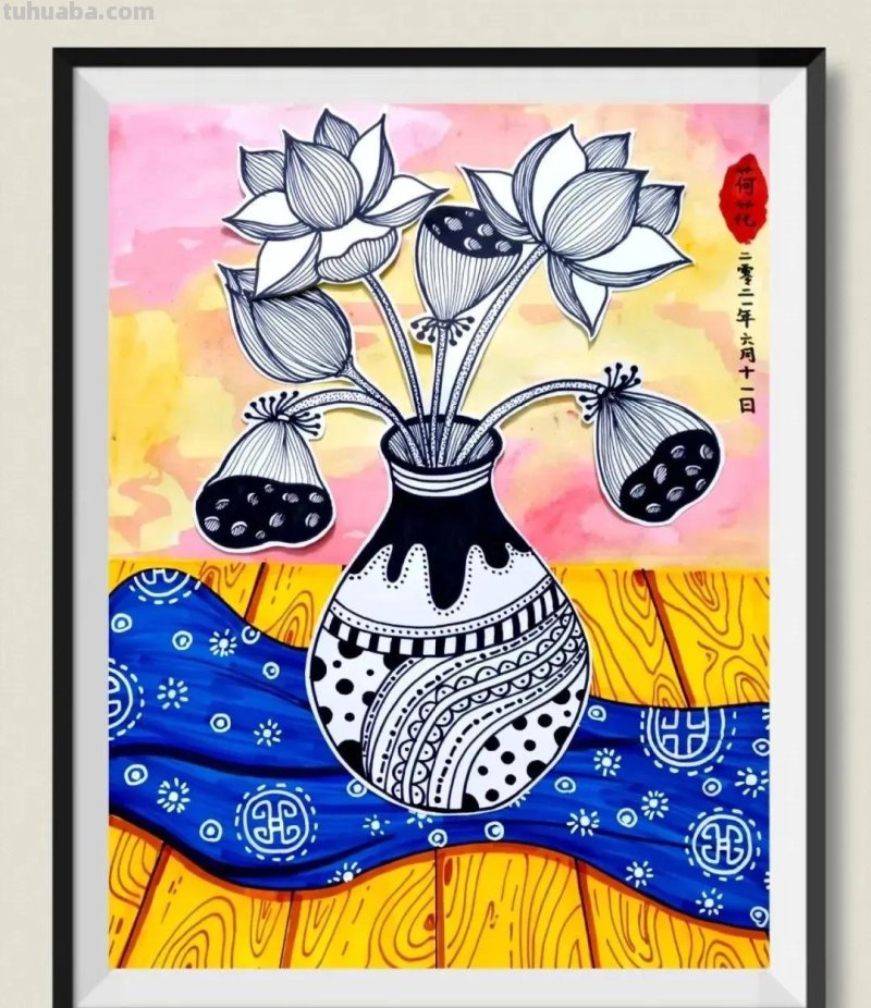 马克笔手绘作品，线描绘画作品欣赏28张