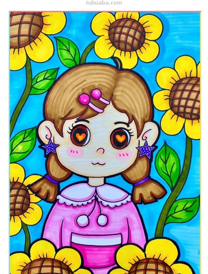 马克笔手绘作品，线描绘画作品欣赏28张
