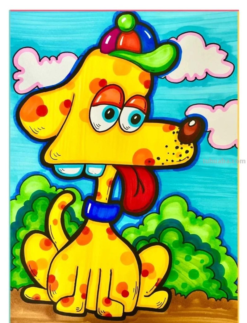 马克笔手绘作品，线描绘画作品欣赏28张