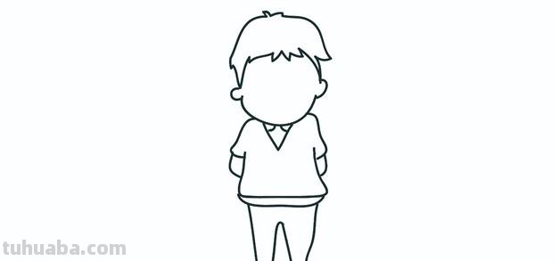 男人怎么画简笔画全身 如何画男生全身?