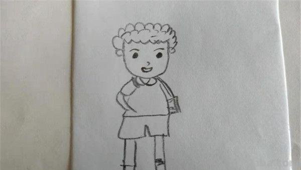 男人怎么画简笔画全身 如何画男生全身？