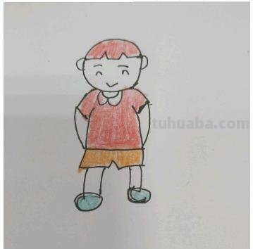 男人怎么画简笔画全身 如何画男生全身？