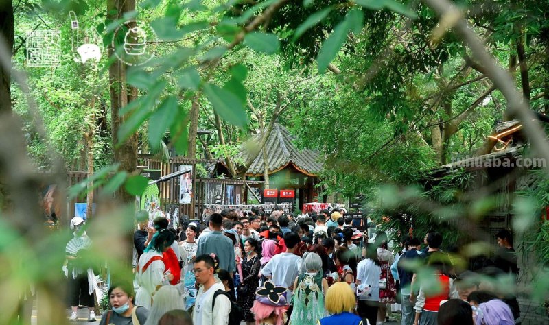 首届“锦瑟与尔”国风动漫嘉年华狂欢成都浓园