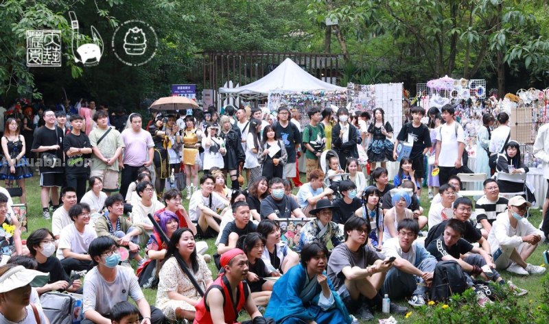首届“锦瑟与尔”国风动漫嘉年华狂欢成都浓园