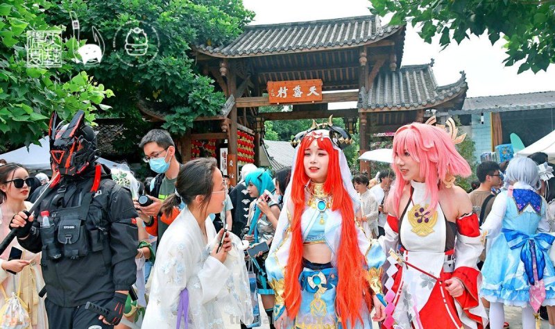 首届“锦瑟与尔”国风动漫嘉年华狂欢成都浓园