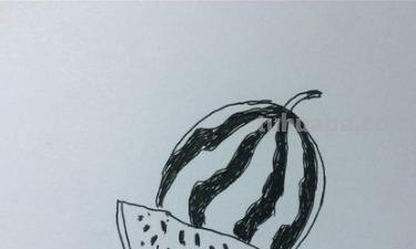 用彩铅画西瓜怎么画视频 西瓜怎么画？