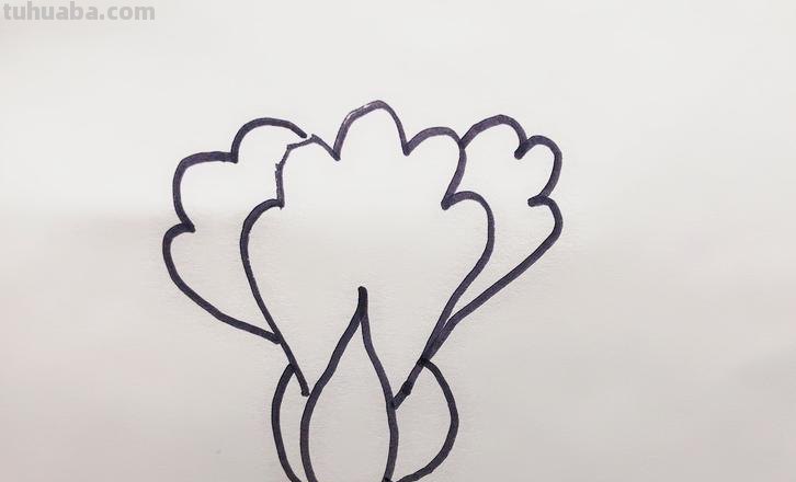 小青菜怎么画简笔画 怎样画蔬菜？