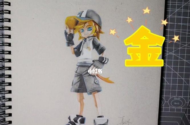 凹凸世界的彩铅画怎么画 凹凸世界金喜欢什么颜色