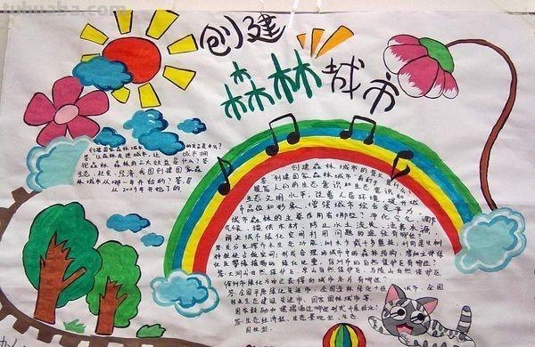 创森手抄报怎么 创建森林城市手抄报内容怎么写？