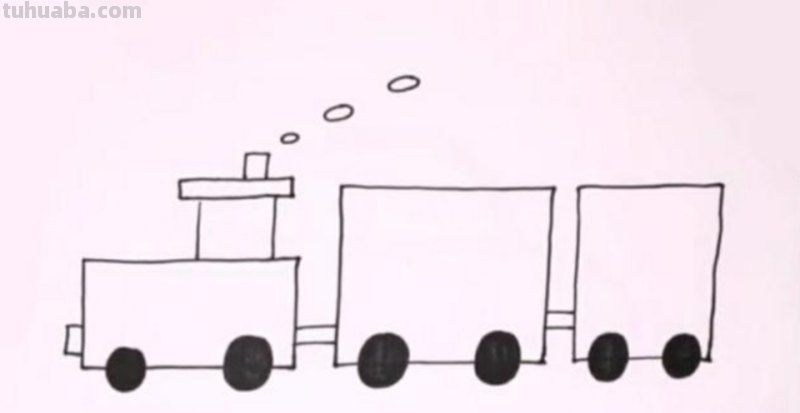 怎么画火车简笔画视频 怎样画火车简单的小火车？
