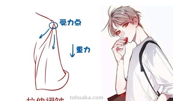 怎么画衣服褶皱？衣服褶皱的画法教学