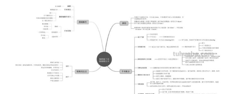 腹部手术思维导图怎么画 腹部手术有哪些?