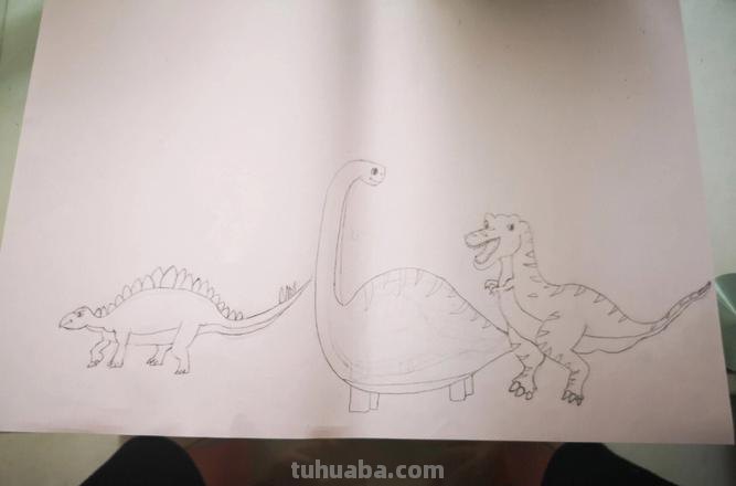 恐龙手抄报怎么画 恐龙怎么画简单好看?