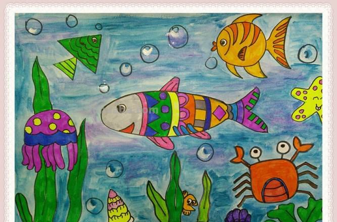 幼儿色彩绘画及幼儿色彩绘画作品 