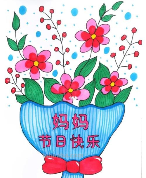 母亲节色彩及母亲节色彩画 