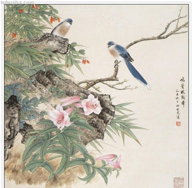 近现代著名画家田世光五十五幅经典绘画作品赏析