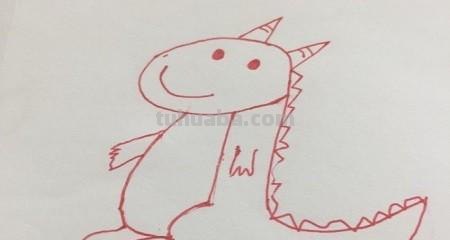 恐龙的简笔画怎么画 龙的简笔画怎样画？