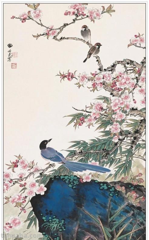 近现代著名画家田世光五十五幅经典绘画作品赏析